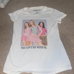 Mean Girls Shirt, White, Small